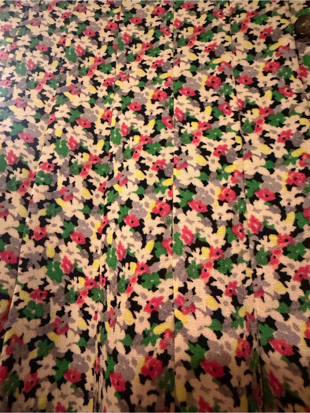 H&M Floral Maxi Skirt in Pink, Green & Cream - Picture 5 of 15